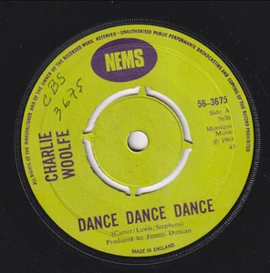 CHARLIE WOOLFE * FINGERS LEE * 1968 FREAKBEAT TEDDY BOYS Ian HUNTER * UK 45 * - Picture 1 of 2