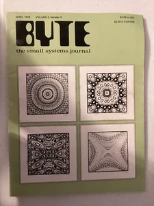 BYTE - April 1978 - FREE SHIPPING - Picture 1 of 1