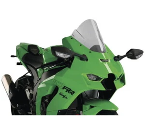 PUIG Z-Racing Smoke Windscreen for 2021-2025 Kawasaki Ninja ZX10R/ZX10RR 20541H - Picture 1 of 1