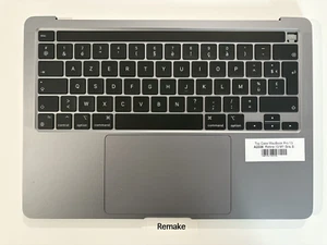 Topcase clavier Azerty pour Macbook pro 13" M1 A2338 Gris Sideral - Photo 1/6