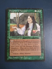MTG - Daughter of Autumn - Homelands- Regular Rare - MP Moderate Play