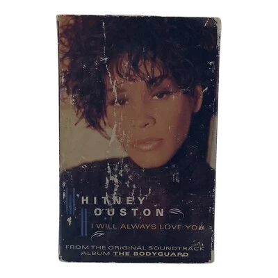 Whitney Houston "I Will Always Love You" VTG Cassette Tape 1992 Tested - Imagem 1 de 4