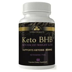 Keto BHB 800mg Advanced Weight Loss Fat Burn Dietary Capsules Free Shipping New - Picture 1 of 12