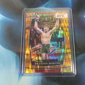 2022 Select UFC Brandon Moreno Orange Flash Prizm #95 Concourse NM - Bild 1 von 2