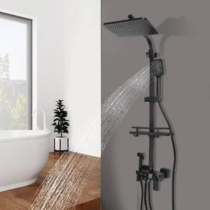 Duschpaneel Regendusche Massage Duschset Duscharmatur mit Handbrause Duschsystem - Bild 1 von 21