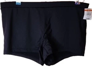 Sea Level Australia Essentials Sup Women's Swim Bottom Boy Shorts Black US Sz 14 - Picture 1 of 5