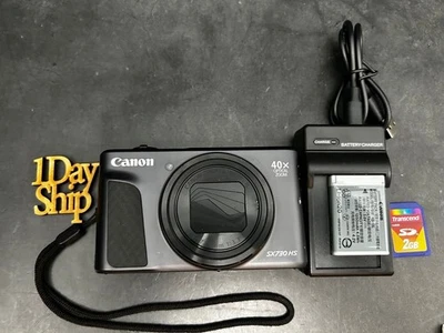 Canon PowerShot SX730 HS Digital Camera 20.3 MP W/40x Optical Zoom - Image 1 of 4