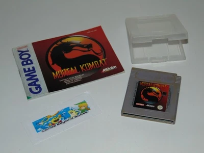 Mortal Kombat Original Game Boy Nintendo Cart & Manual - Image 1 of 3
