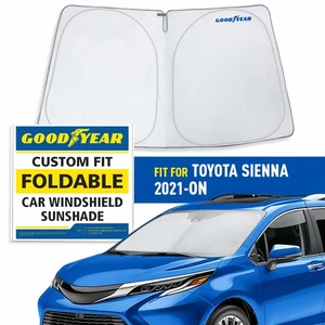 Sun Protector Cover Car Auto Windshield Sun Shade for 2021-2025 Toyota Sienna - Picture 1 of 8