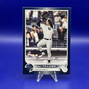 2022 Topps Series 1 Clint Frazier Royal Blue Border #101 New York Yankees - Picture 1 of 3