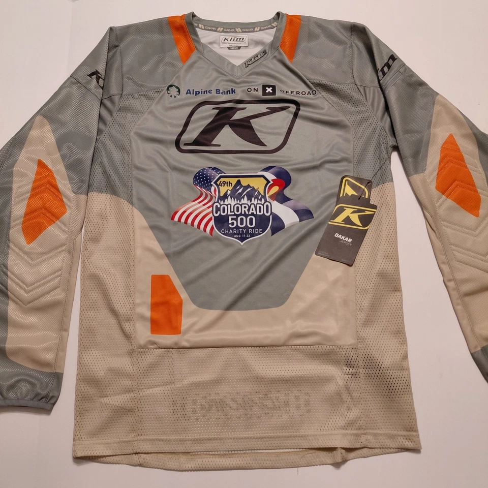 KLIM Dakar Jersey Off-Road MX Equipo para moto de cross, ventilado, tamaño ligero mediano nuevo con etiquetas Foto 1 de 4