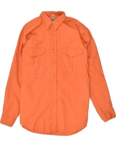 TOM TAILOR Mens Shirt Medium Orange Cotton UH02 - Picture 1 of 3