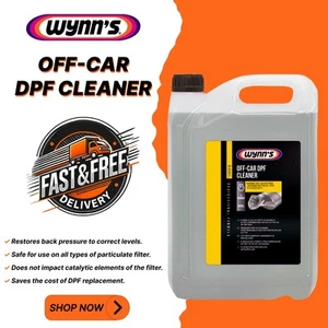 Wynns - Off Car DPF Diesel Particulate Filter Cleaner Flush Removes Deposits 5L - Picture 1 of 1