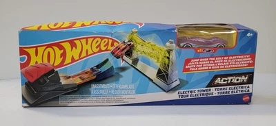 Mattel Hot Wheels Electric Tower Car Toys Action Play-Set - Image 1 of 4