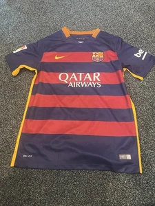 Barcelona 2015/16 Home Shirt - Size Large Boys (12/13) - Picture 1 of 7