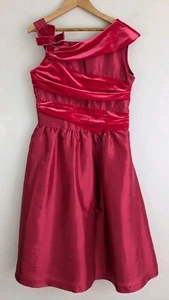 American Girl Dress Like Your Doll Rosy Red Party Dress Girls Size 8 2012 Rare - Picture 1 of 11