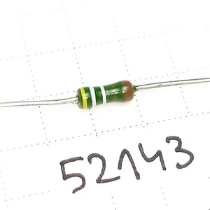 Widerstand 4K99 0,6W 1% 50ppm Metallfolie Vitrohm GP-491 Axial x50 Stück - Bild 1 von 3