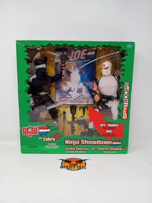 G.I. Paquete de 2 figuras de acción Joe VS Cobra Ninja Showdown Hasbro vintage 2003 Foto 1 de 2