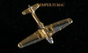 SOMBRERO LAPL PIN UP ME-109 MESSERSCHMIDT enchapado en oro Luftwaffe alemán LUCHADOR WW 2 - Imagen 1 de 12