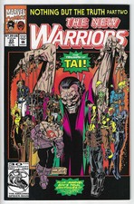 NEW WARRIORS #23 (1990) ~ NEAR MINT- 9.2