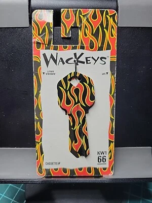Hillman Wackeys Flames Key Blank KW1 66, 89868 - Image 1 of 2
