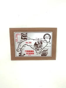 Vintage Trophäe Radsport Trophy Cycling Panonceau 2 Ciclolonga Du Sestriere 1979 - Bild 1 von 1