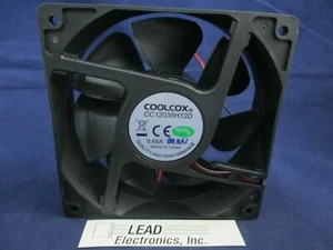 MASTERBUILT 560 , 800 & 1050 REPLACMENT FAN COOL-COX CC12038M12D 12-VOLT/DC