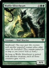 Wolfir Silverheart Foil x1 NM   Magic the Gathering   MTG Avacyn Restored, # 206