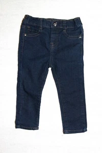 Jeans blu denim lavaggio scuro Jessica Simpson neonato taglia 12/18 mesi  - Foto 1 di 11