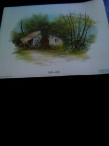 Larry Dodson "Yellow Bells" 1984 original signature Print-special in description - Picture 1 of 6