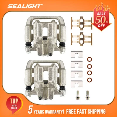 Pinzas de freno de disco traseras con soporte para Acura CL TL Honda Element 2001-2008 Foto 1 de 4