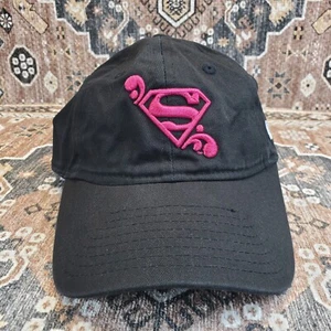 Supergirl Superman Pink New Era 9Twenty Womens Adjustable Strap Back Hat Cap - Picture 1 of 10