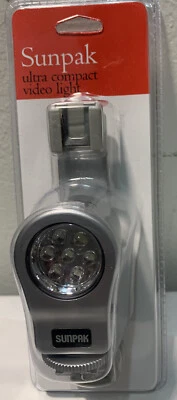 Sunpak Ultra Compact LED Video Light Model UC-VL New In Original Sealed Package - Image 1 of 4