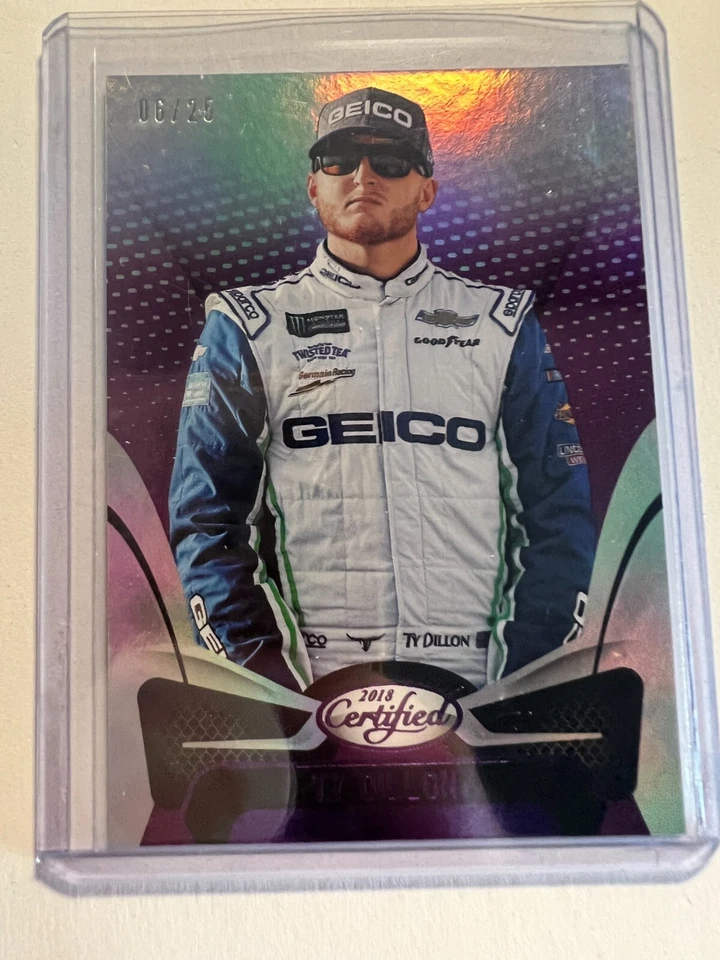 K10,045 - 2018 Certified Purple #20 Ty Dillon #/25 - Image 1 of 1