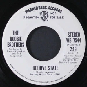 DOOBIE BROTHERS: beehive state / mono WB 7" Single 45 RPM - Picture 1 of 2