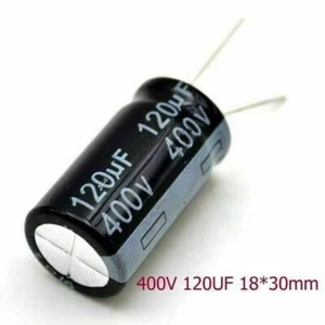 Quality 120uf 400v 105c Size 18mmx30mm 400KXW120M18X30 Capacitor G-Luxon - Picture 1 of 1