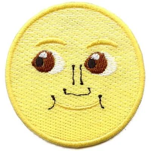Full Moon Patch Face Phases Night Embroidered Iron On - Picture 1 of 2