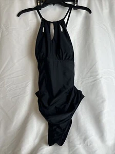 CUPSHE Women's One Piece Swimsuit High Neck Tummy Control Swimwear Bathing Suit - Picture 1 of 7