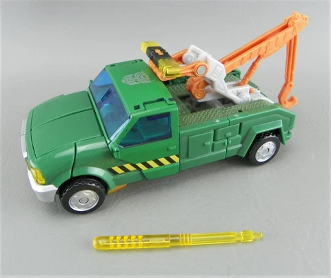 Transformers 2009 Toys R Us Back Road Brawl ROTF Movie Deluxe HOIST Complete HTF Cover