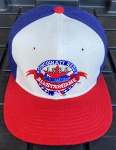 EUC Vintage 80s Cincinnati Reds 1988 All Star Game Sports Specialties Hat Cap - Picture 1 of 12