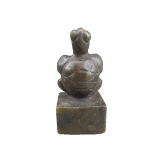 Jade antiguo chino, coleccionables, cultura Hongshan, tortuga rara, sello K602 - Imagen 1 de 7