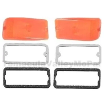 Juego de lentes y juntas de estacionamiento para camionetas y furgonetas Dodge A100/A108 1964-1970 Foto 1 de 2