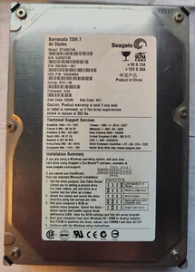 Seagate Barracuda ST340014A 40GB IDE PCB 100259213 C REV : A HH31021 #3 - Afbeelding 1 van 5