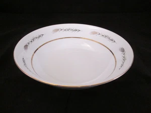 Grano by Empress China Vegetable Bowl K Backstamp Wheat Design, Gold Trim 1813 - Picture 1 of 9