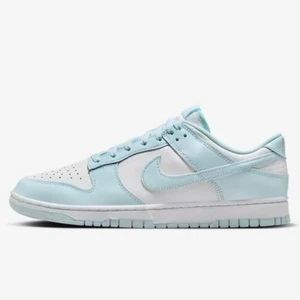 Nike Dunk Low Shoes Glacier Blue White New DV0833-104 Men's Size 10.5 - Picture 1 of 10