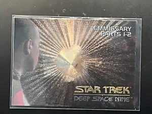 1993 Skybox STAR TREK DEEP SPACE NINE "The Emmissary Parts 1-2" Gold Spectra SP2 - Picture 1 of 2