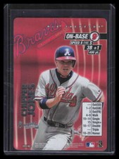 2001 MLB Showdown Unlimited 37 Chipper Jones FOIL