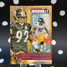 2022 Donruss All-Time Gridiron Kings Studio Series  James Harrison #AT-15 /100