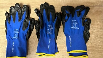 3 Paar W+R I SEIZ,  ACER Ecotouch - Arbeitshandschuhe Größe 10 - neu - Bild 1 von 4