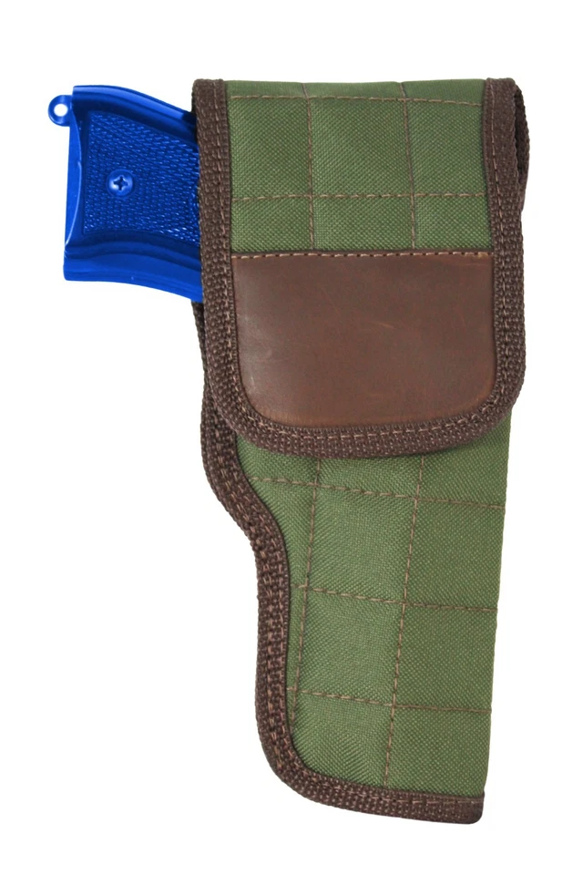 New Barsony Woodland Green Concealment Flap Holster Full Size 9mm 40 45 Pistols - Image 1 of 4